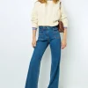 ANNA - High waist flare jeans