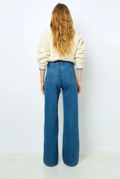 ANNA - High waist flare jeans