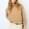 ANNA - High-waisted wide-leg pants in jean
