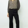 Black bootcut trousers - NEESA