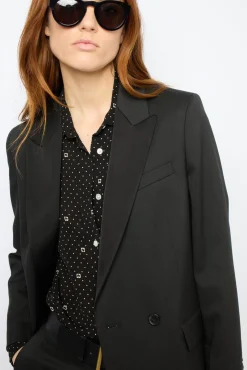 Black tuxedo jacket - ETIENNE