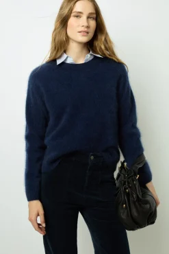 Brushed cashmere sweater - JASMINA