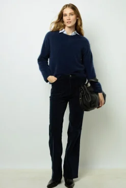 Brushed cashmere sweater - JASMINA