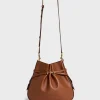 Bucket bag in leather - LE ROMY