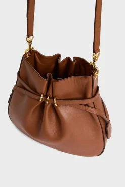 Bucket bag in leather - LE ROMY