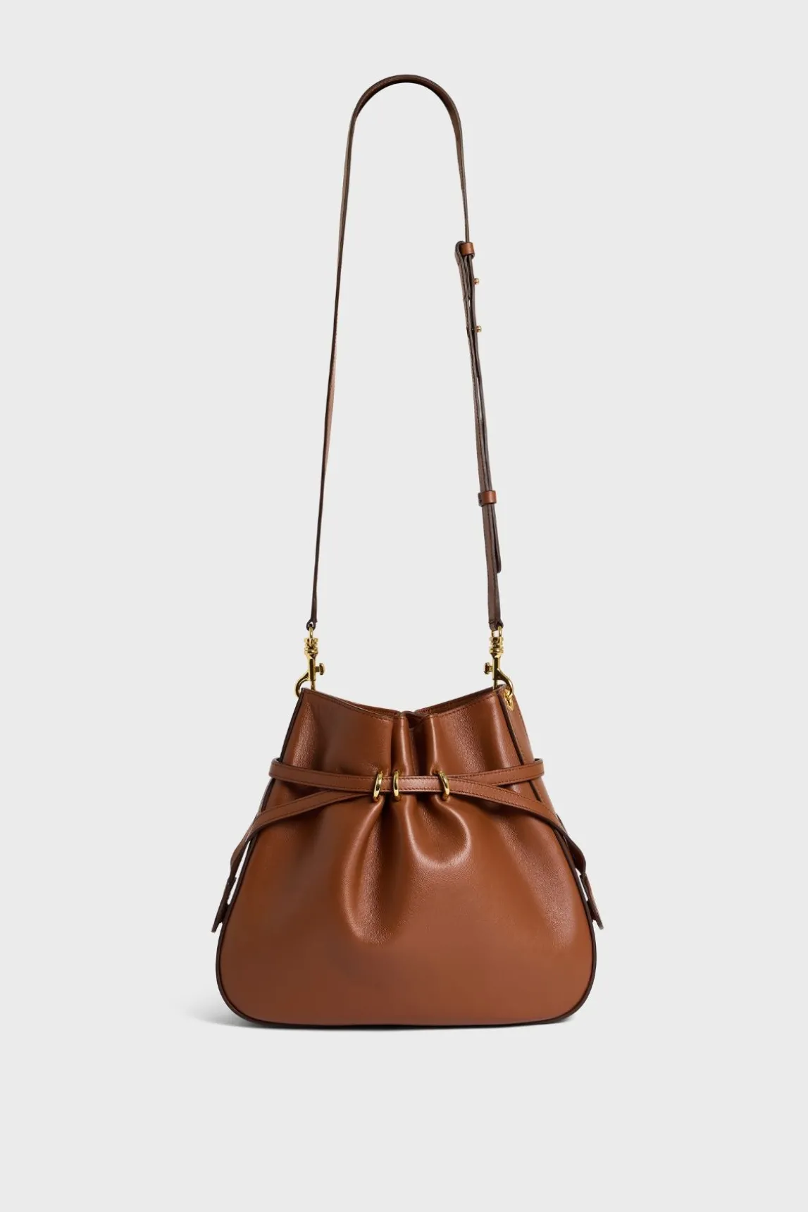 Bucket bag in leather - LE ROMY