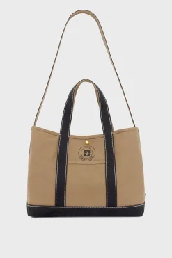 Canvas shopping bag - LEON