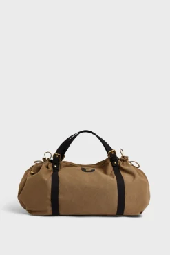 Canvas travel bag with shoulder straps - 72H