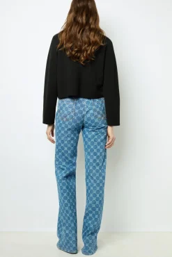 Cardigan with golden buttons - JULIE