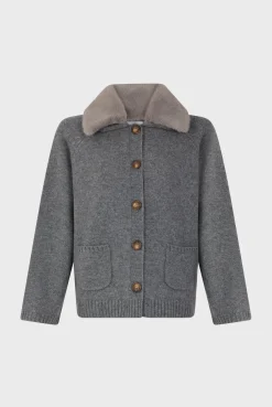 Cashmere cardigan - LEONIE