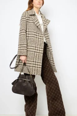 Check coat - LEOPOLDINE