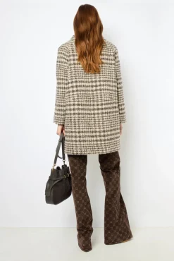 Check coat - LEOPOLDINE