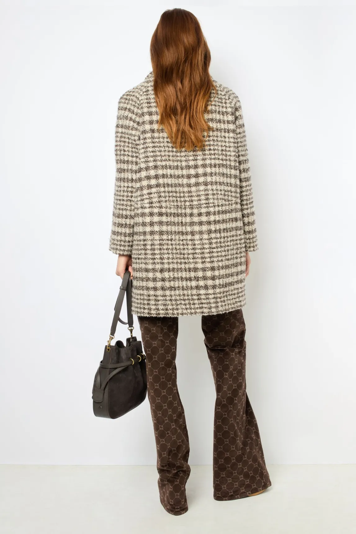 Check coat - LEOPOLDINE