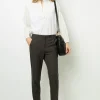 Checked slim pants - NOELIE