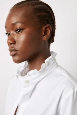 CHEMISE - Romantic poplin shirt