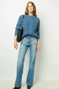 Chunky twisted sweater - JORDANA