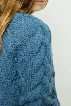 Chunky twisted sweater - JORDANA