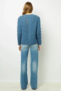 Chunky twisted sweater - JORDANA