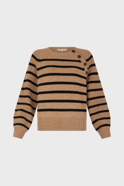 Contrasting stripe sweater - JENNA
