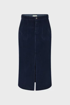Corduroy midi skirt - CASSIDIE
