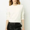 Cotton long sleeve T-shirt - AUDELIE