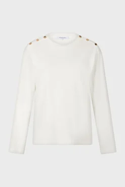 Cotton long sleeve T-shirt - AUDELIE