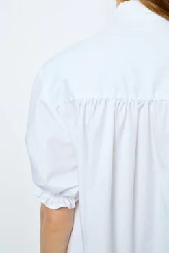 Cotton poplin blouse - ANNYR