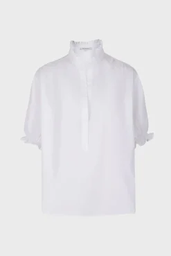 Cotton poplin blouse - ANNYR