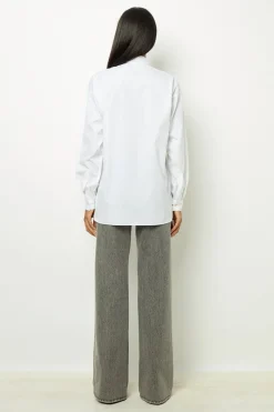 Cotton poplin shirt -CASTILL