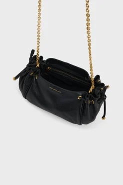 Crossbody bag in leather - LE MINI 24