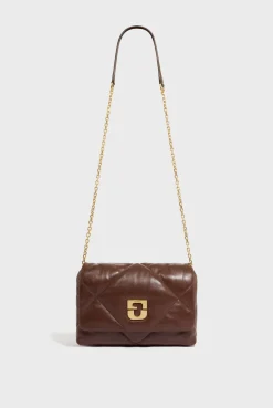 Crossbody bag in quilted leather - LE FANNY