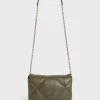 Crossbody bag in quilted leather - LE FANNY