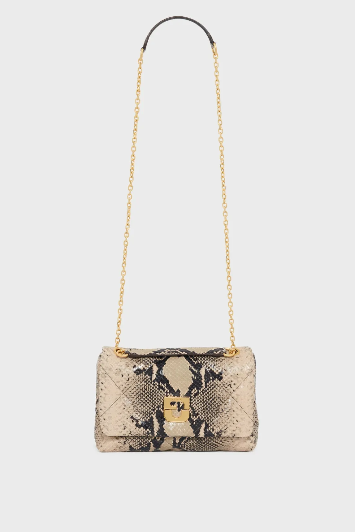 Crossbody bag in quilted leather - LE FANNY