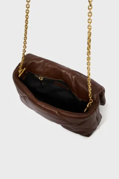 Crossbody bag in quilted leather - LE FANNY