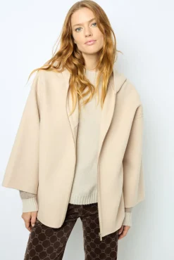 Double-face wool cape - NESRYNN