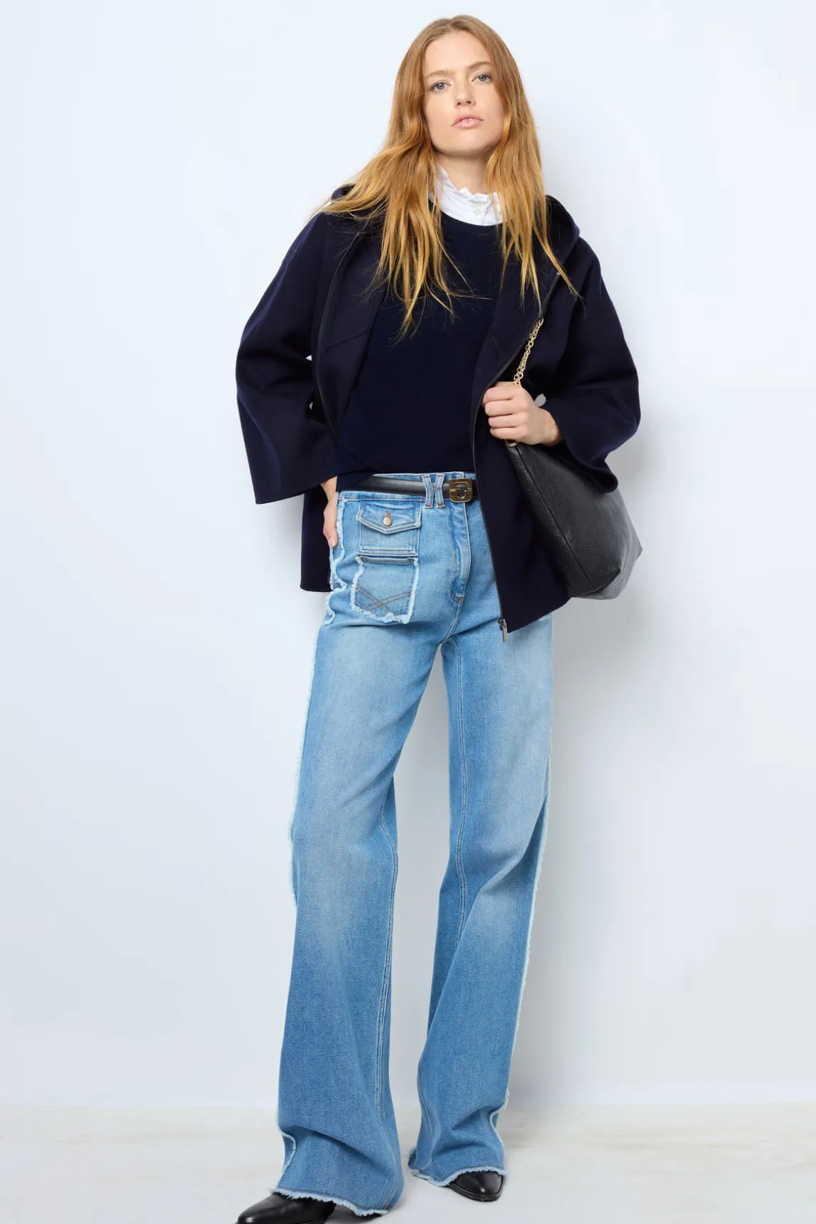 Double-face wool cape - NESRYNN