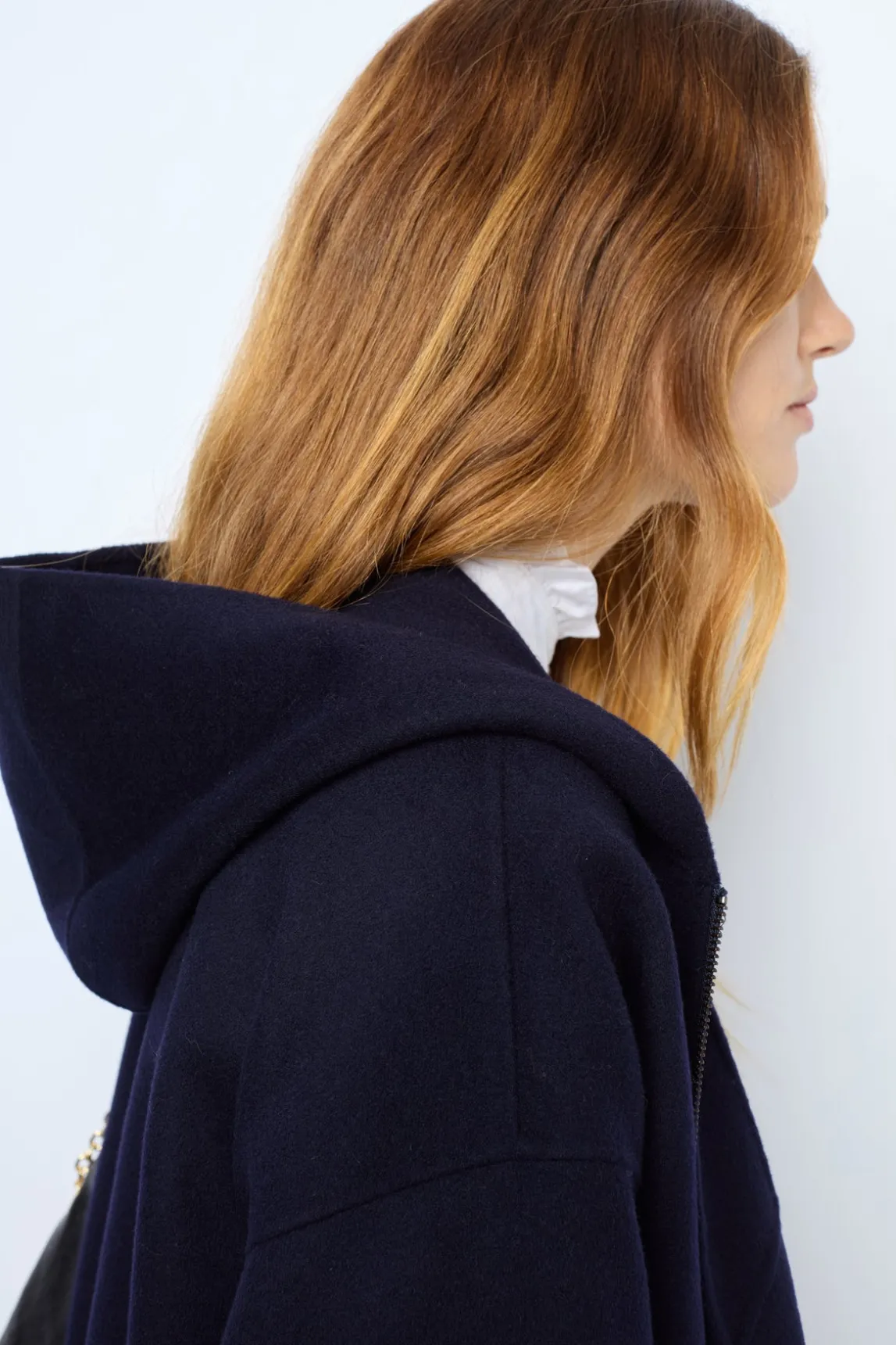 Double-face wool cape - NESRYNN