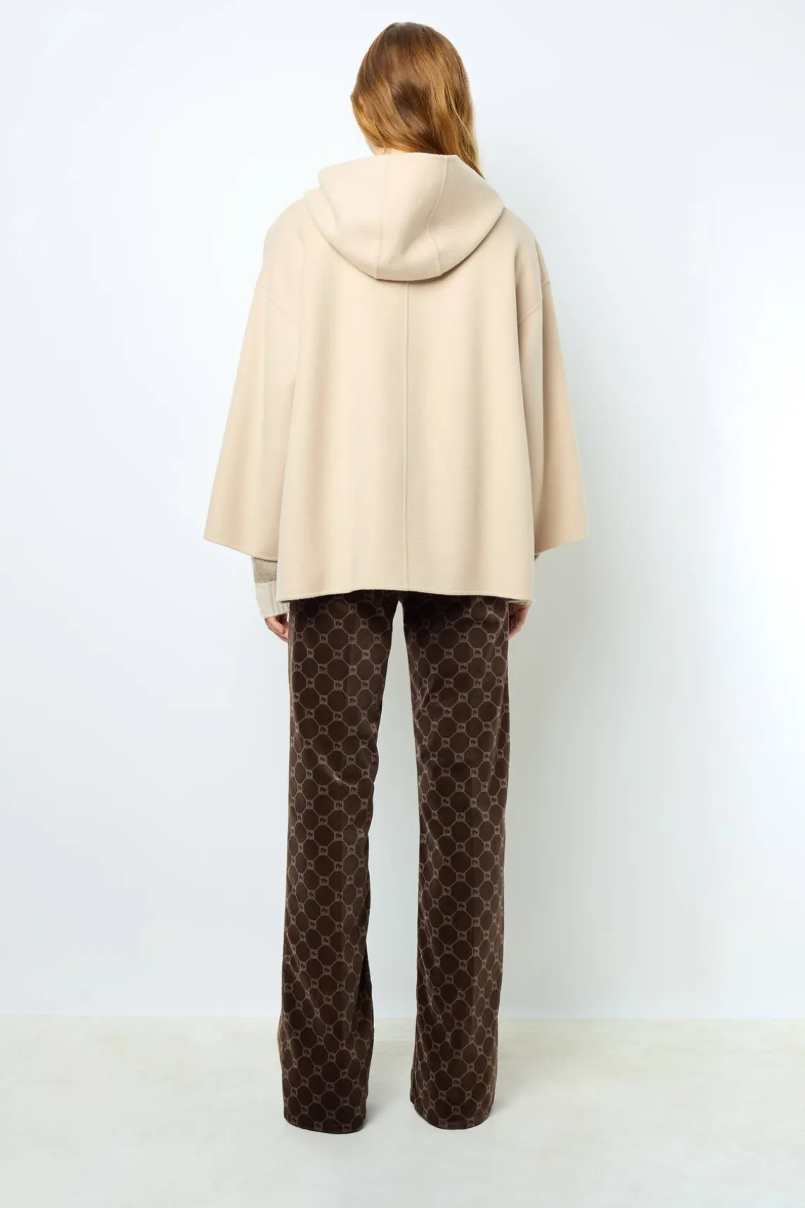 Double-face wool cape - NESRYNN