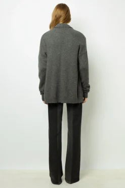 Edge to edge, open cashmere cardigan - JOHANA