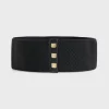 Elastic logoted belt - LE HEDY
