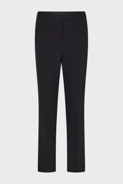 Elasticated black slim pants - NEA