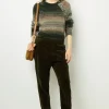 Elasticated corduroy pants - NYMPHIE