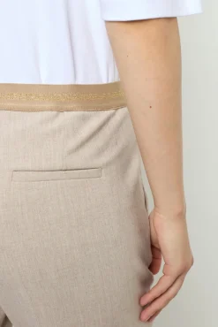 Elasticated slim-fit trousers - NALA