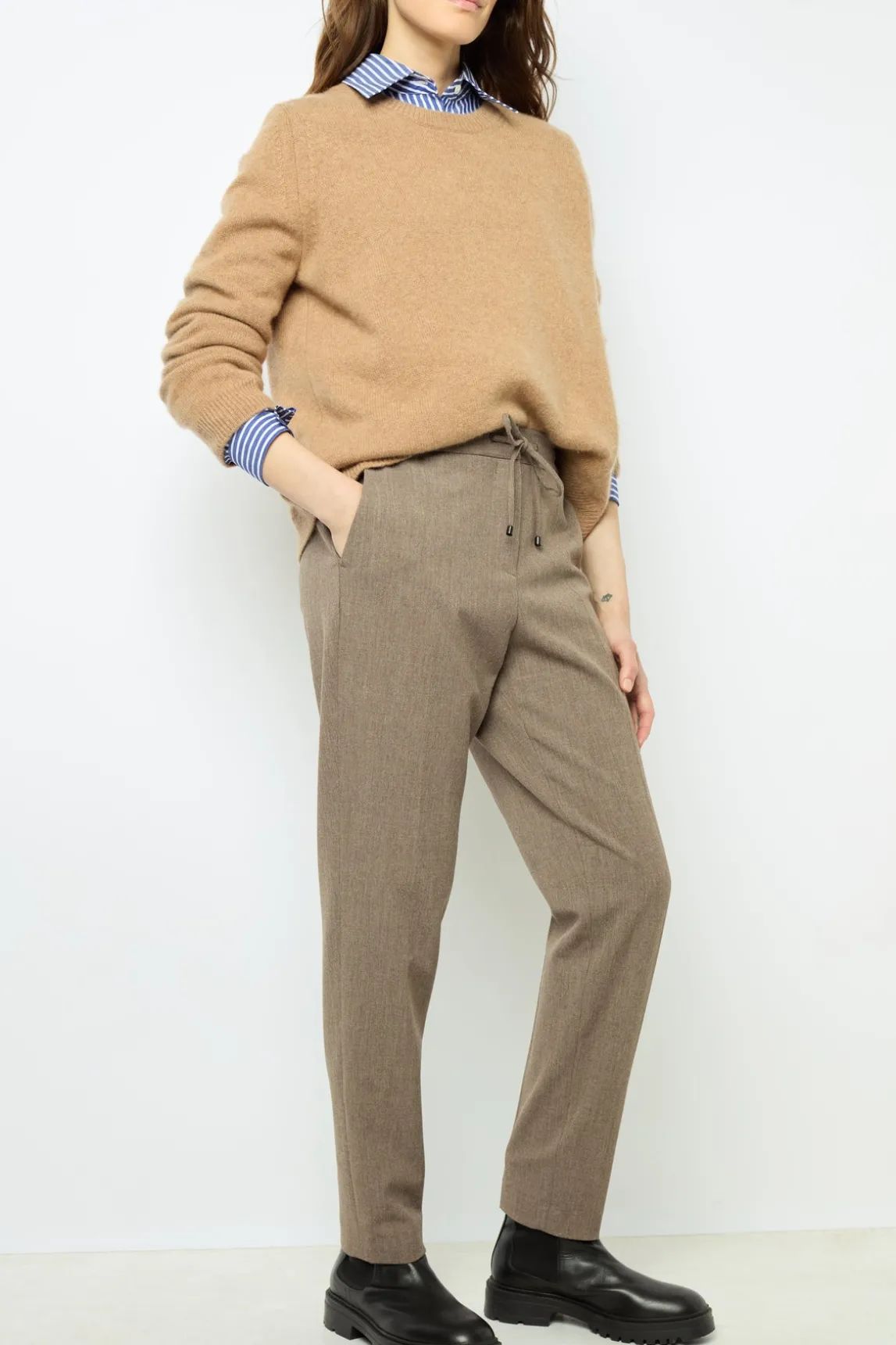Elasticated suit pants - NAYMA