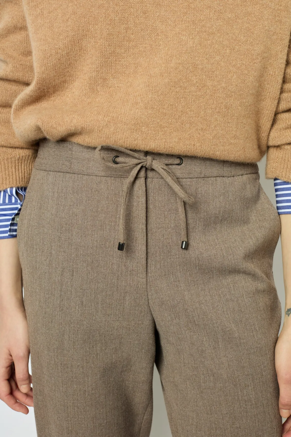 Elasticated suit pants - NAYMA