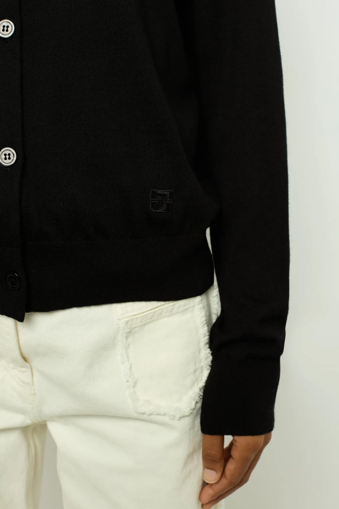 Fine wool cardigan - JUSTINE