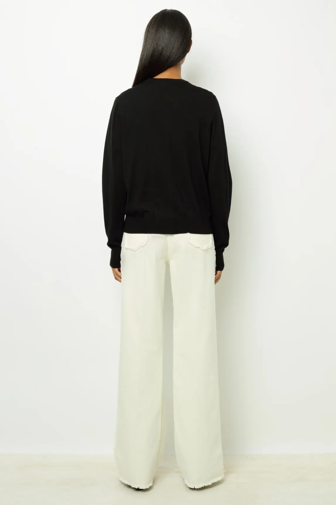 Fine wool cardigan - JUSTINE
