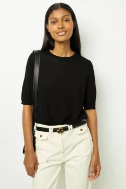 Fine wool short-sleeved sweater - JASNA
