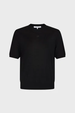 Fine wool short-sleeved sweater - JASNA