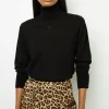 Fine wool turtleneck sweater - JESSIE